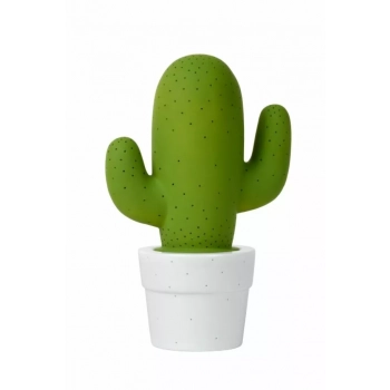 Cactus lampka stołowa ceramiczna E14 13513/01/33 zielona